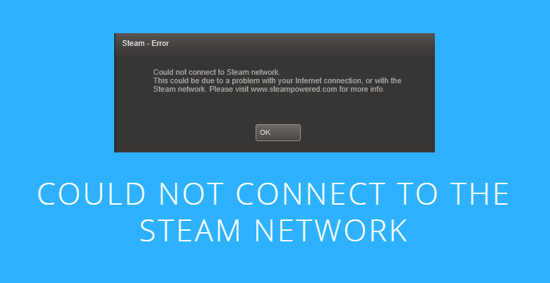 Steam connection error windows 10